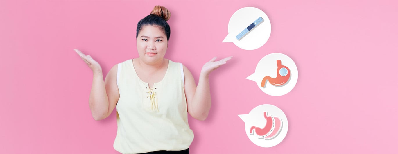 ลดน้ำหนักแบบไหนที่ใช่สำหรับคุณ? รวมทางเลือกการรักษาที่โรงพยาบาล