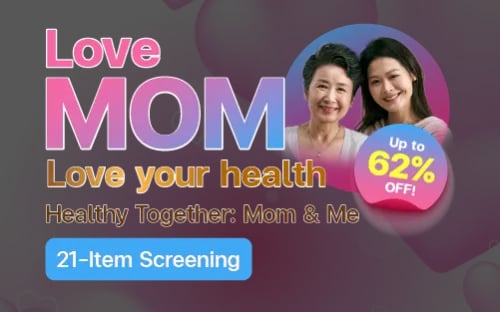 โปรแกรมตรวจสุขภาพวันแม่ Mother's Love ( แพ็กคู่ )